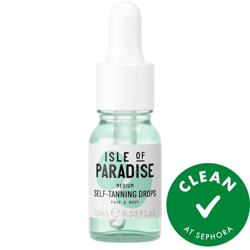 Isle of Paradise Mini Self-Tanning Natural Glow Face Drops